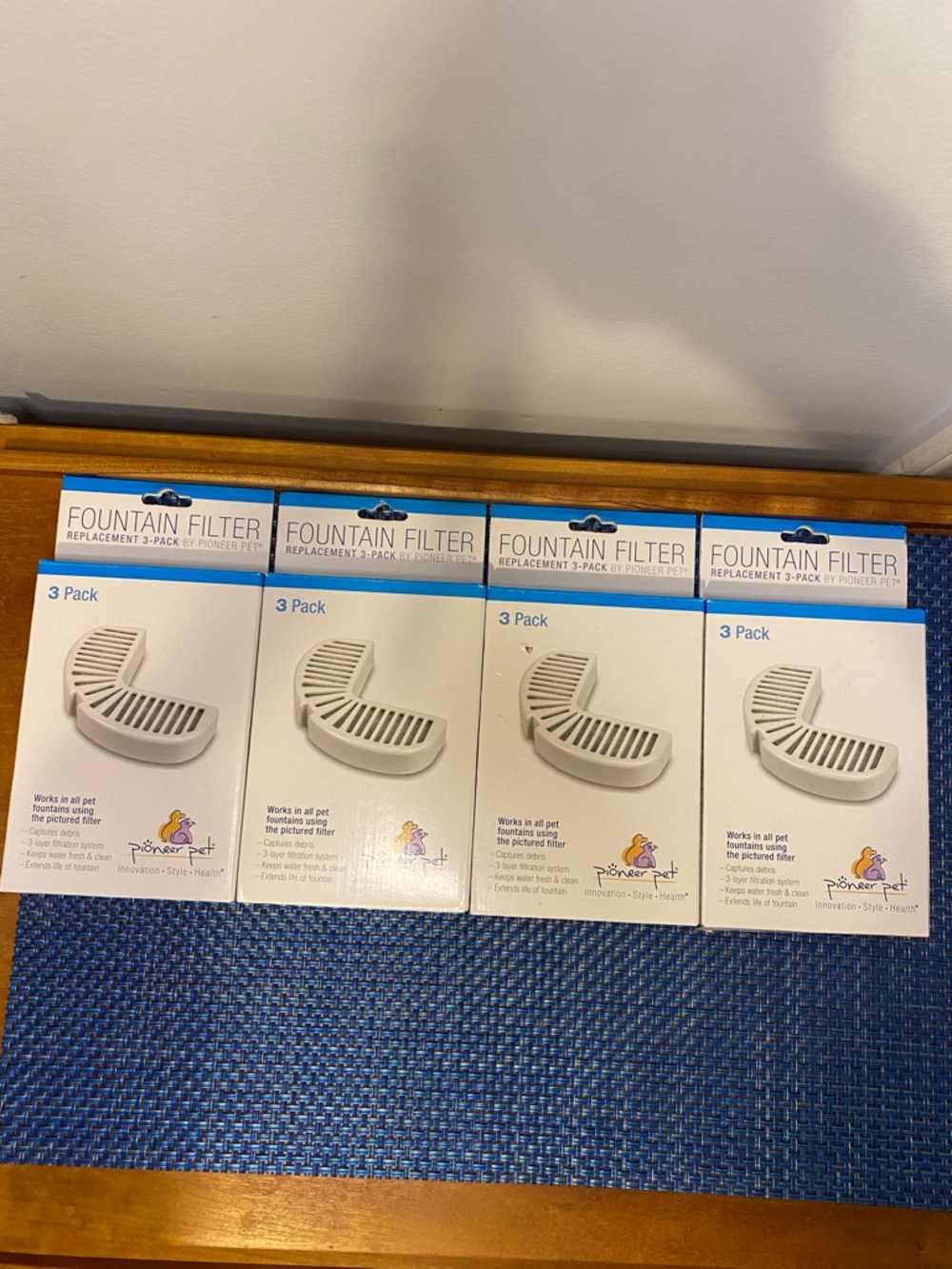 Pioneer Pet Fountain Filtet Replacement 3 Pack